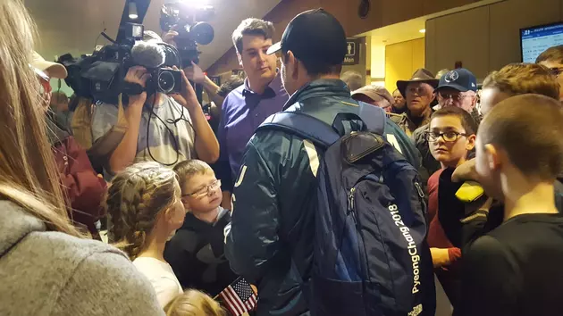Watch As The USA Olympians Arrive In Duluth