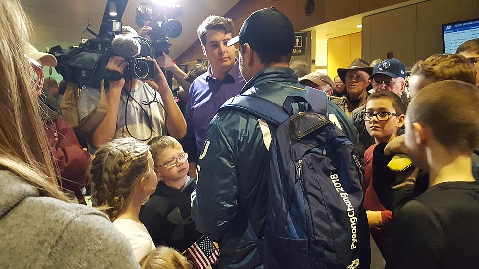Watch As The USA Olympians Arrive In Duluth