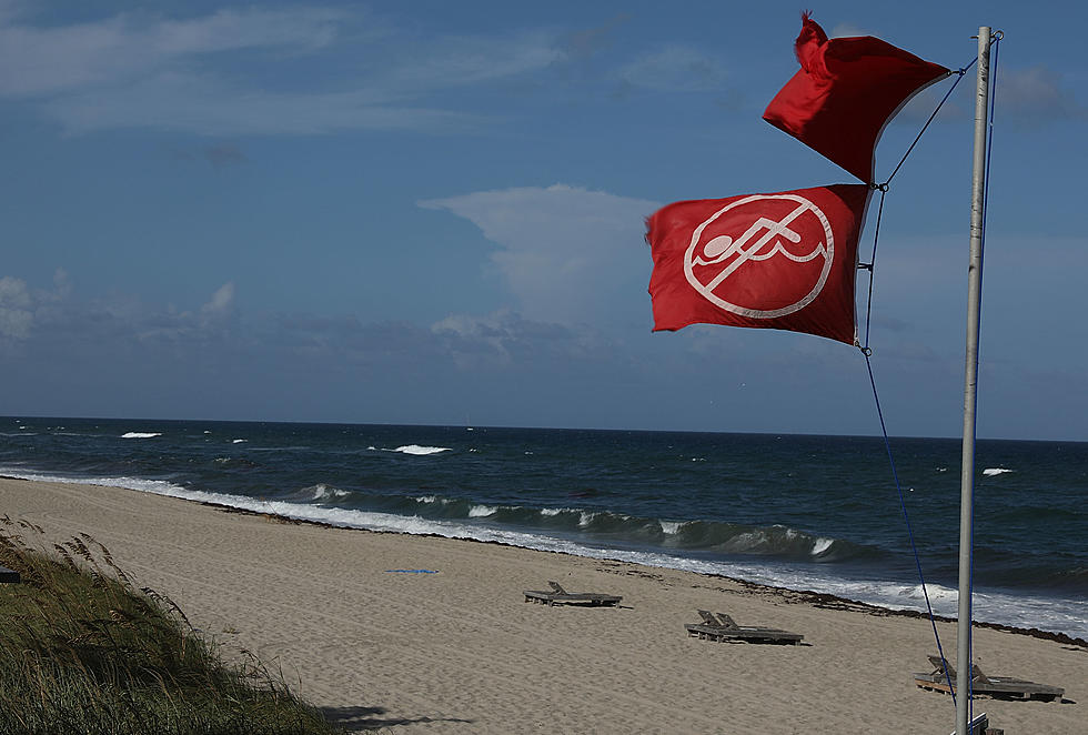 Possible Rip Tide On The Beach Forces Red Flag Warning