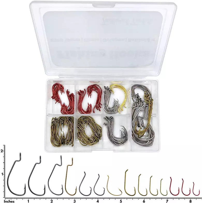 SMITH SURE HOOK VIRTICAL A W TROUT #4 GOLD Hooks, Sinkers, Other buy at