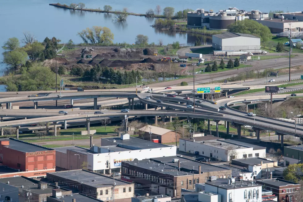 Can of Worms interchange Interstate 35 (I-35) and US Highway 53 in Duluth, MN
