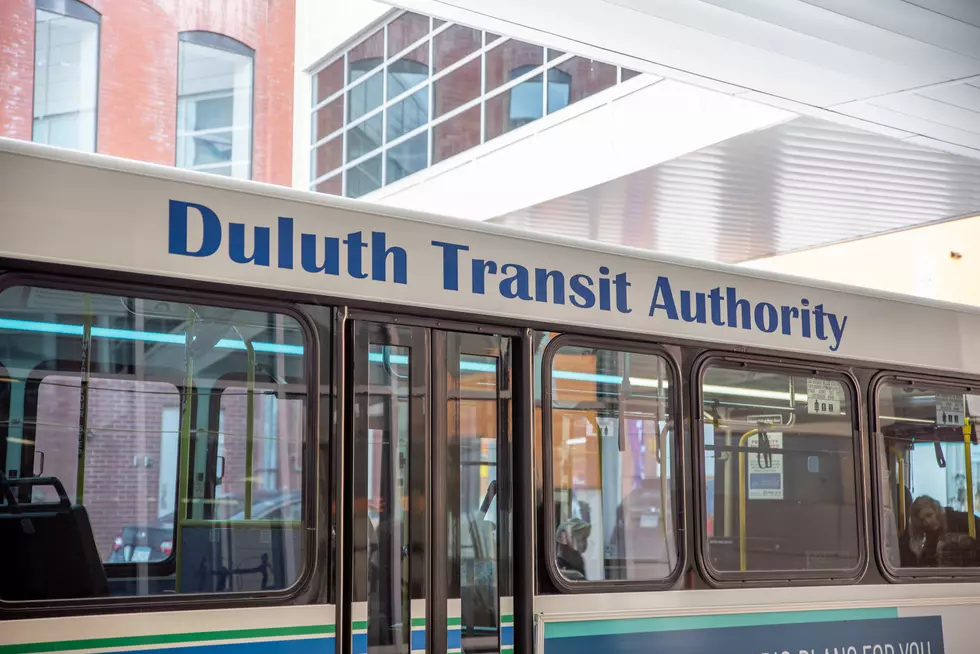 Duluth Transit Authority (DTA) bus in Duluth, MN