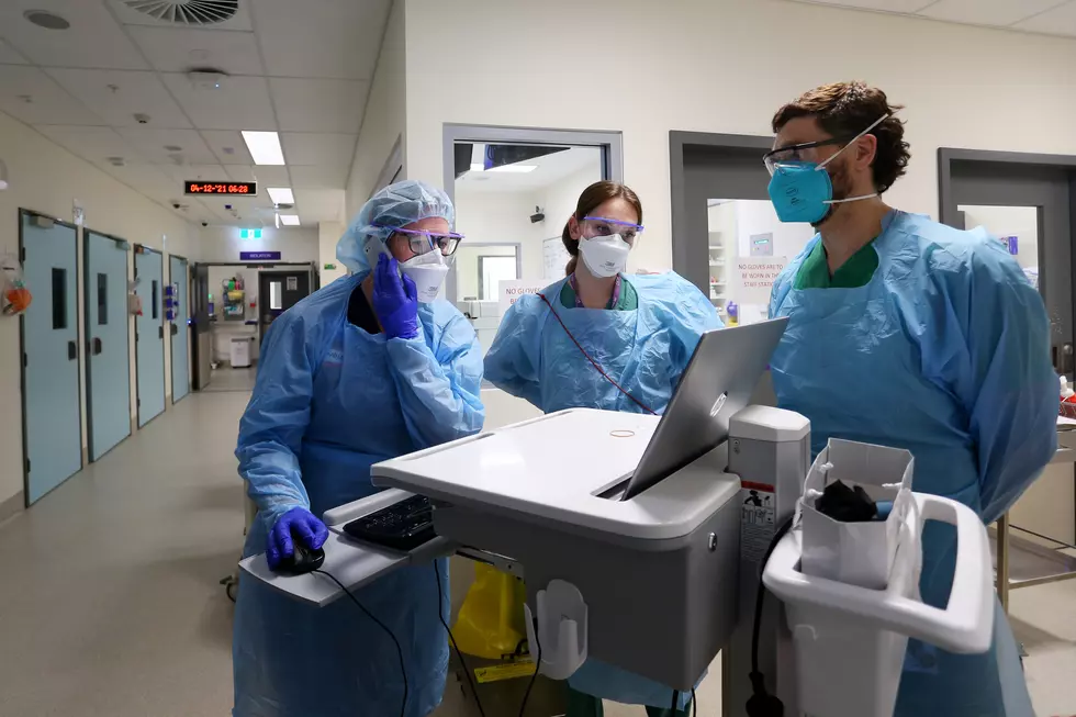 Frontline Healthcare Workers At St Vincent's Hospital Adapt To Life Between The Red and Green Zones As Pandemic Approaches Third Year