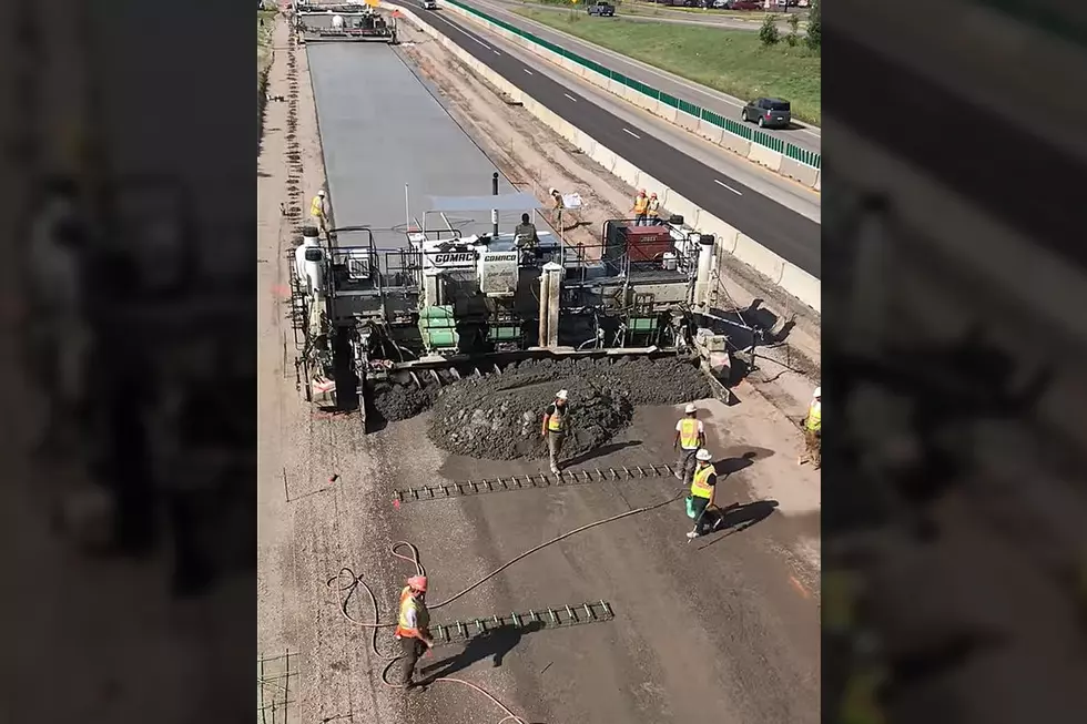 WATCH: Paving At Duluth’s Twin Ports Interchange Project Starts