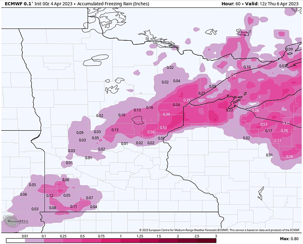 Ice Storm Warning Tonight – Will “Instant Spring” Next Week Spark Significant Flooding?