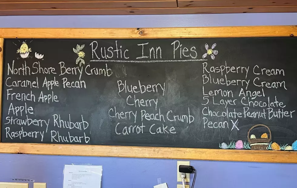 Pie menu at Rustic Inn at Castle Danger. Credit: Paul Douglas