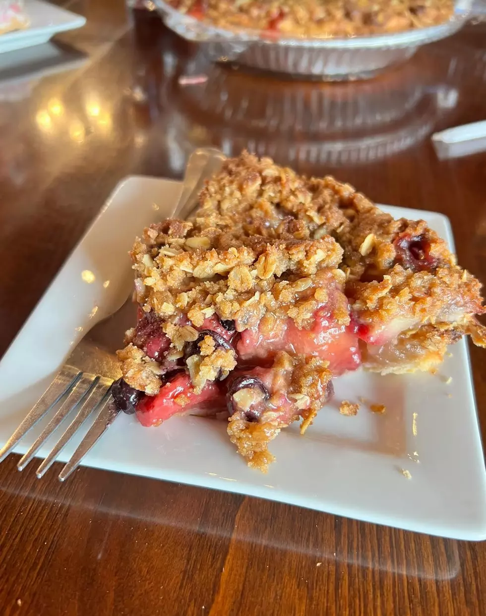 Life is short - eat more pie. Credit: Paul Douglas