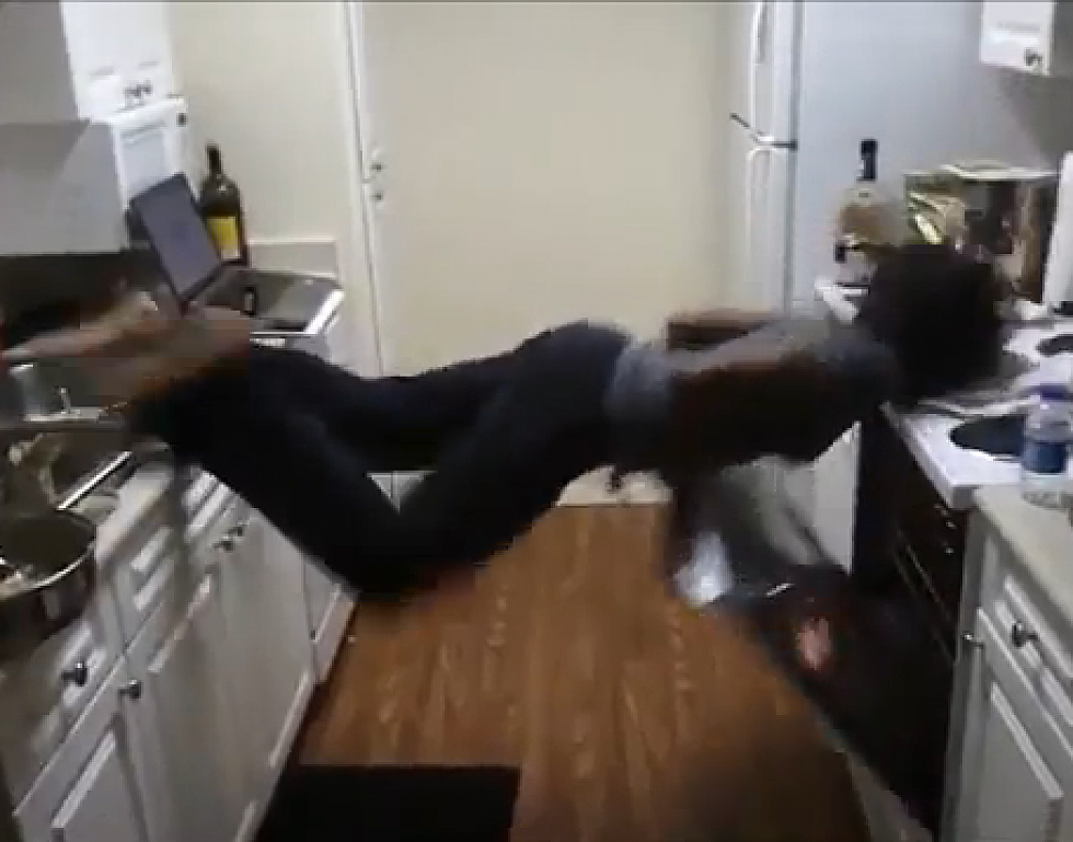 Epic Fail…Planking On The Stove