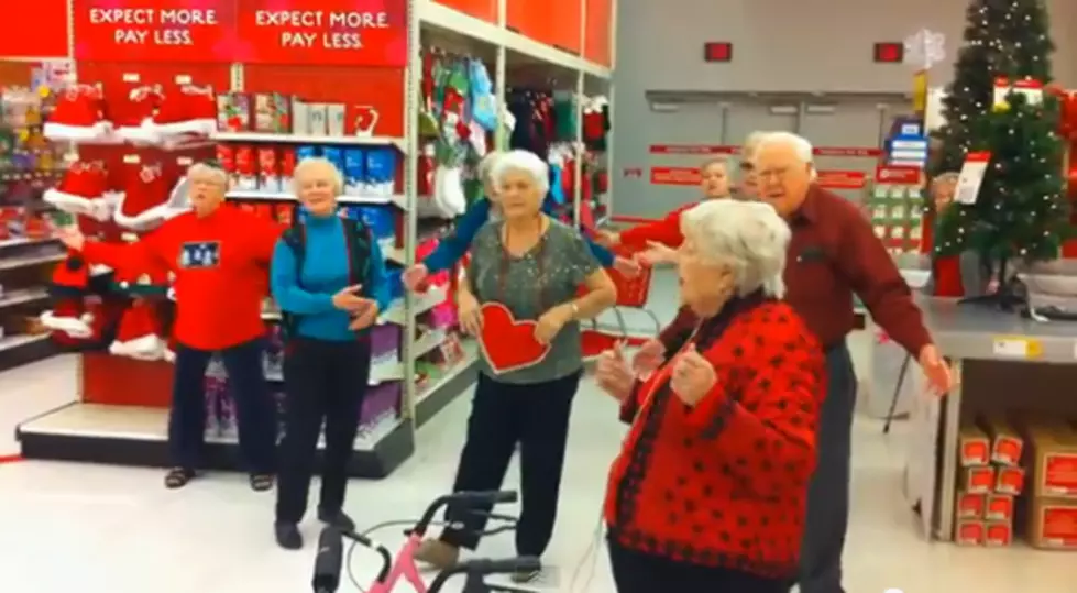 Senior Citizen Holiday Flashmob [Video]