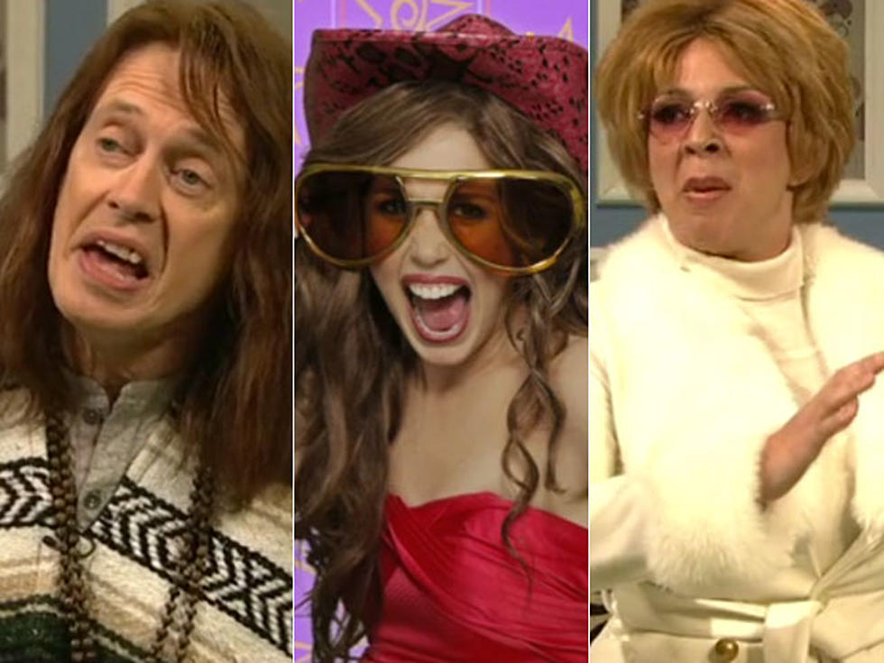 Miley Cyrus Gets Drug Advice from Hippie Steve Buscemi and Maya Rudolph’s Whitney Houston on ‘SNL’ [VIDEO]