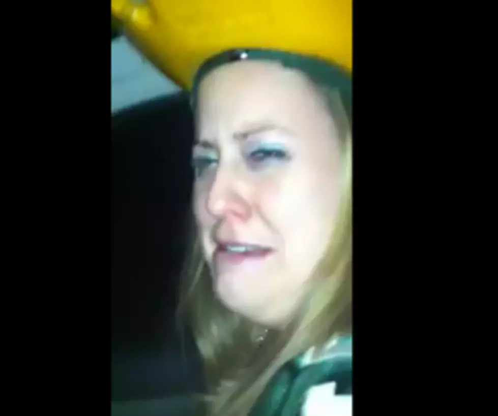 Sad Packer Fan Cries After Green Bay Loss [VIDEO]