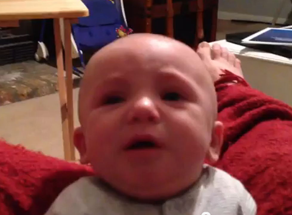 Adorable Baby Falls for April Fool’s Day Prank [VIDEO]