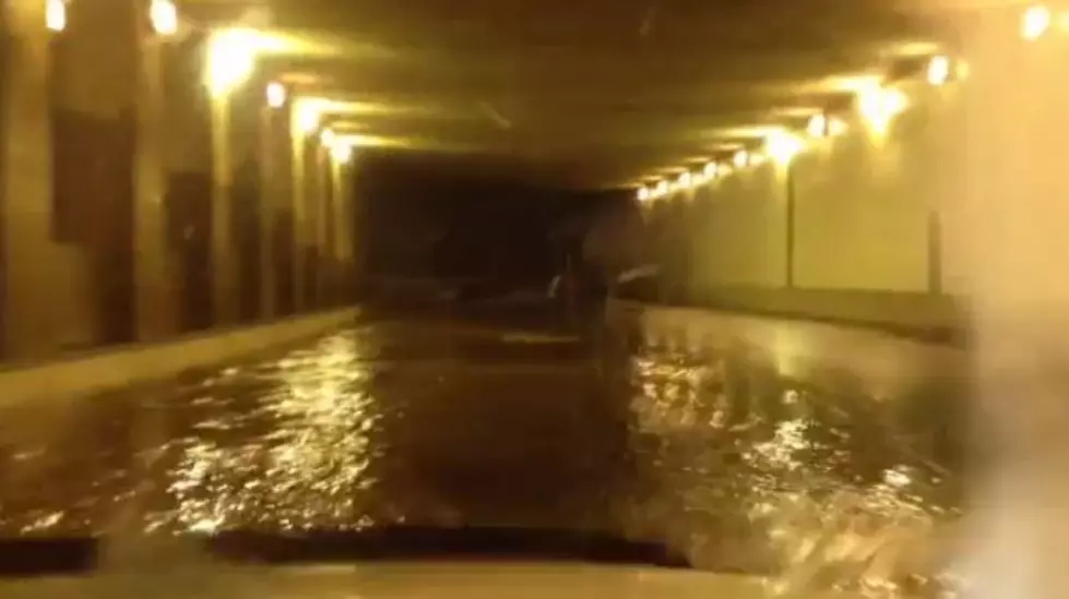 Video of the I-35 Tunnels Flooding in Duluth
