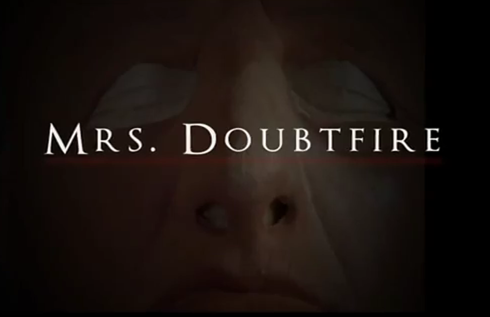 If “Mrs. Doubfire” Was Intended to be a Horror Movie [VIDEO]