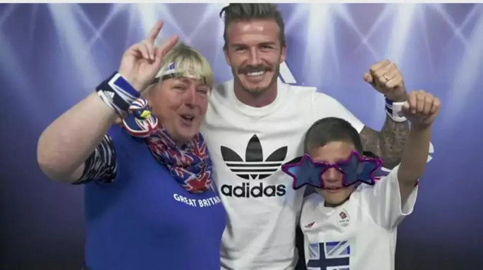 David Beckham Surprises Great Britain Fans In A Photo Booth [VIDEO]