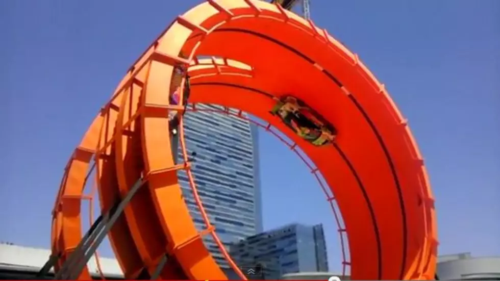 Stunning Stunt on Life-Sized Hot Wheels Track at X Games [VIDEO]