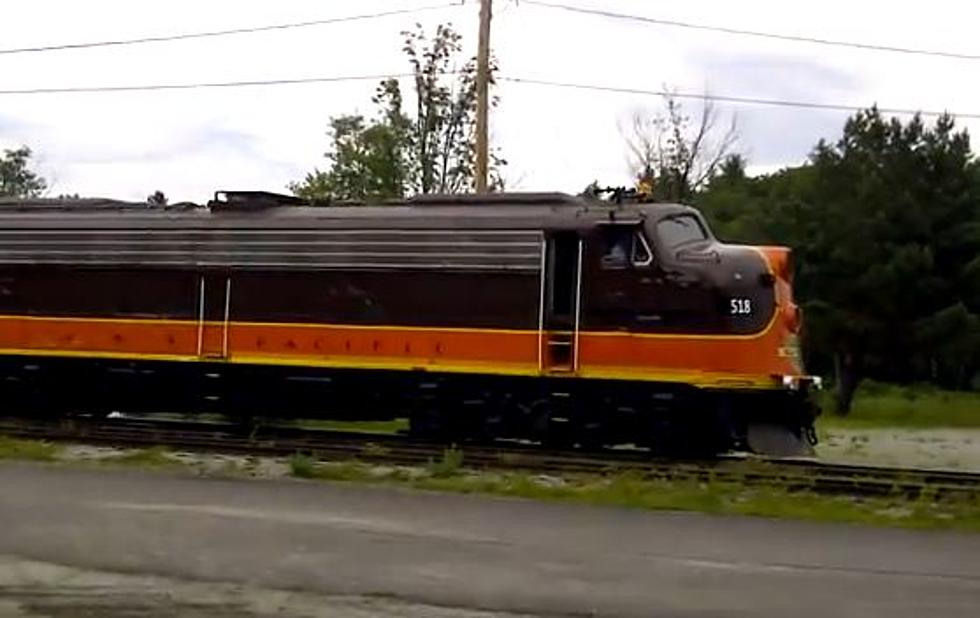 Dude Loses His Mind Over Some Trains; The Worlds First Traingasm [VIDEO]