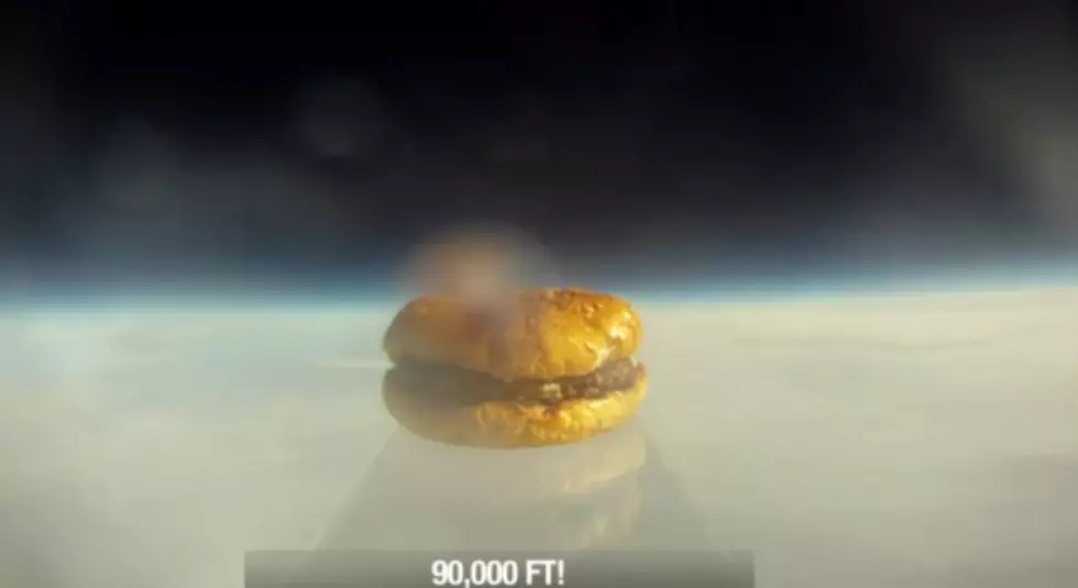 First Burger in Space [VIDEO]