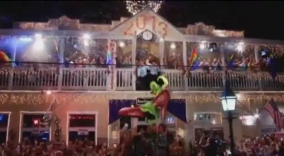 Best New Years Tradition Ever, Key West Drops Drag Queen in Giant Shoe at Midnight [VIDEO]