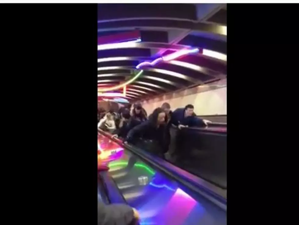 Escalator Goes Bonkers During Rush Hour in New Jersey [VIDEO]