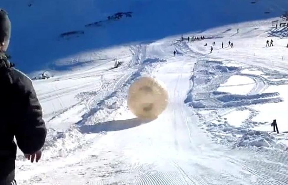 Man Dies After Riding a Giant Balloon Down a Ski Hill [VIDEO]
