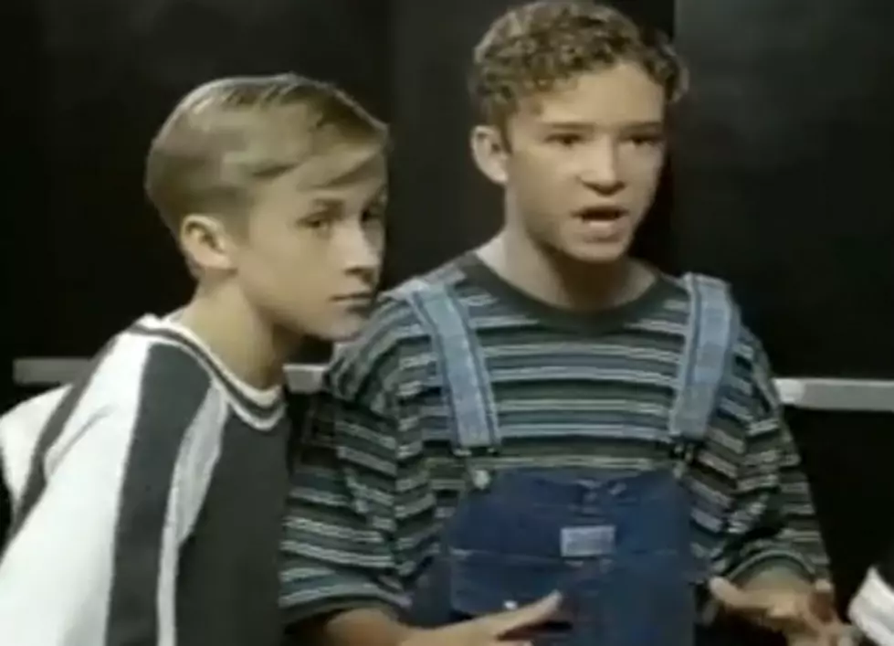 Ryan Gosling and Justin Timberlake on the Mickey Mouse Club [VIDEO]