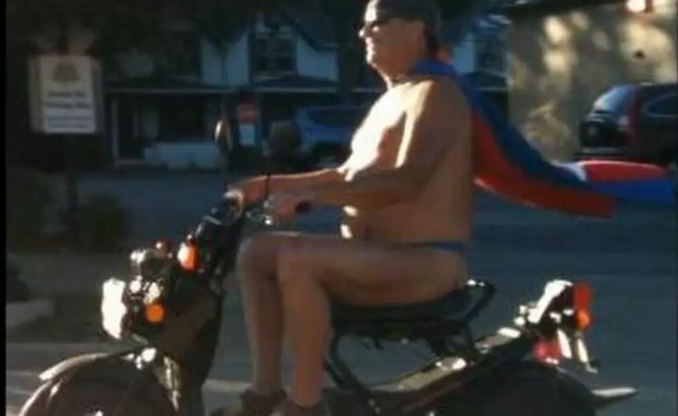 Elderly Man Riding His Scooter in a Thong Scaring Residents in Madison Wisconsin [VIDEO]