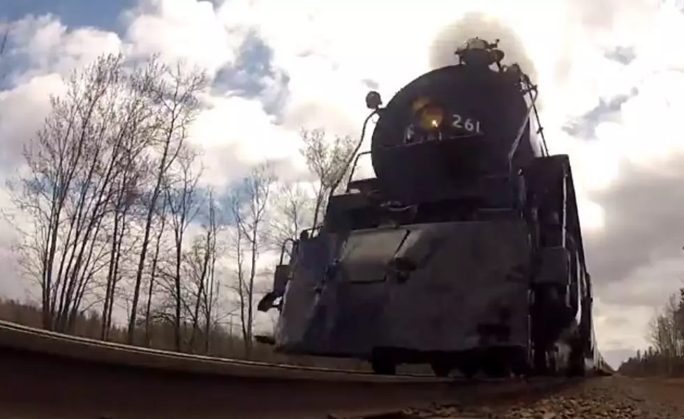 Incredible Trackside Point of View of the Milwaukee Road Steam Engine No. 261 Enroute to Duluth [VIDEO]
