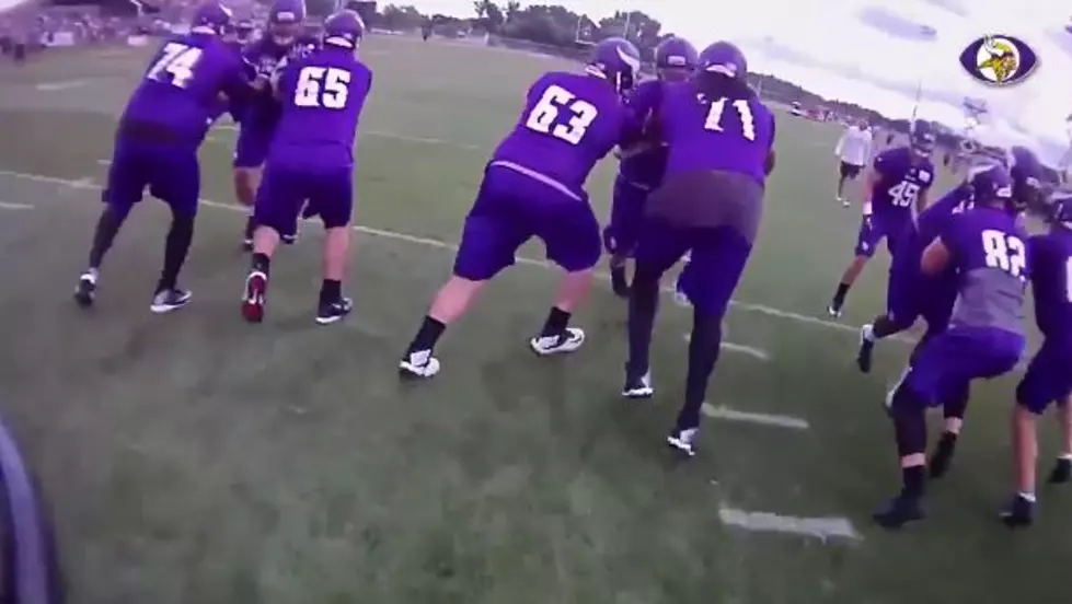 Adrian Peterson Wears a Helmet Cam at Minnesota Vikings Training Camp, See What the MVP Sees [VIDEO]