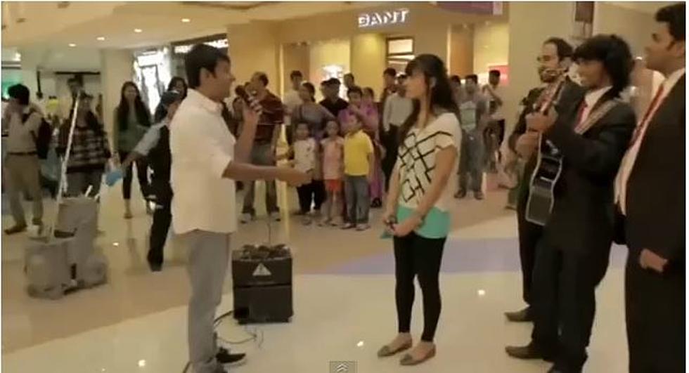 Proposing to Your Girlfriend of 3 Months in a Public Place: Fail [VIDEO]