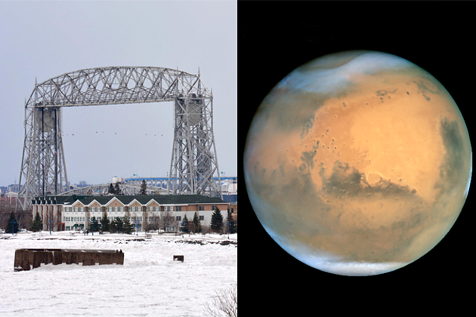 It’s Been Out of This World Cold in Northern Minnesota Lately – Colder Than the Surface of Mars