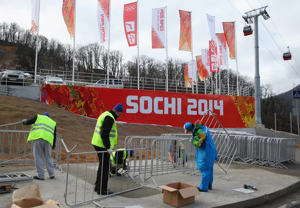 Sochi Still Scrambling To Get Things Built [VIDEO]