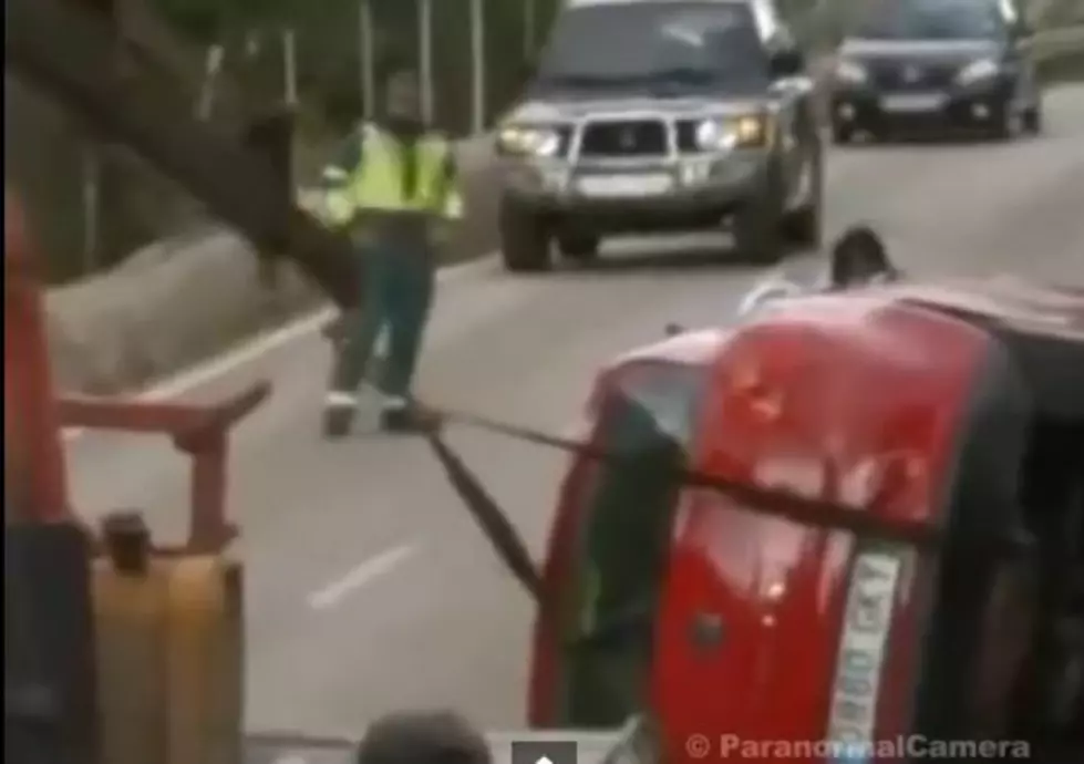 This is the Craziest Thing I Have Ever Seen, Real Ghost Seen at Fatal Car Accident [VIDEO]