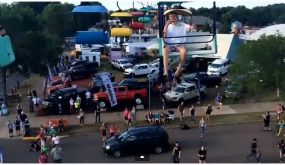 Serge &#8220;The Car Hauler&#8221; Tossing out Money to Strangers at the State Fair [VIDEO]