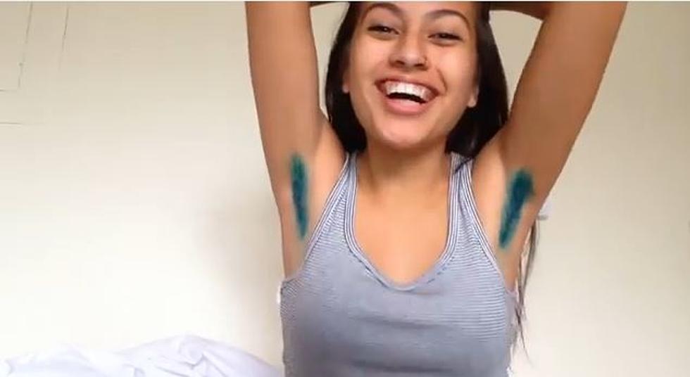 Hey Ladies, If you Grow Out Your Arm Pit Hair, Would You Try Dying it a Different Color?