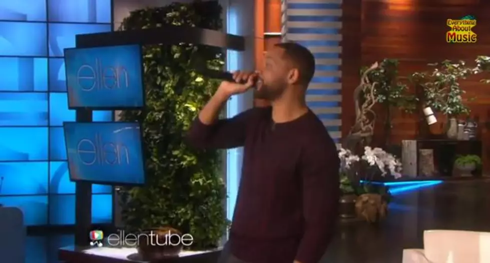 Will Smith Sings Theme Song From Fresh Prince on Ellen [VIDEO]