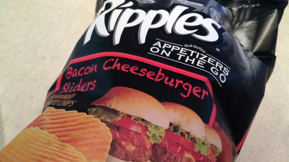 The MIX 108 Staff Taste-Test and Rate Ripples Bacon Cheeseburger Sliders Chips [VIDEO]