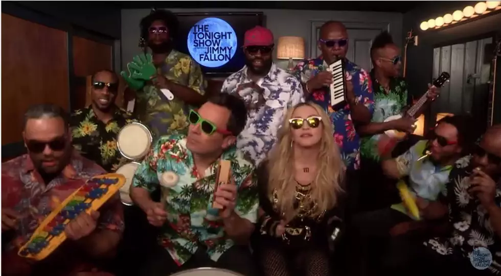 Jimmy Fallon and the Roots Team Up With Madonna to Sing One of Her Classics [VIDEO]