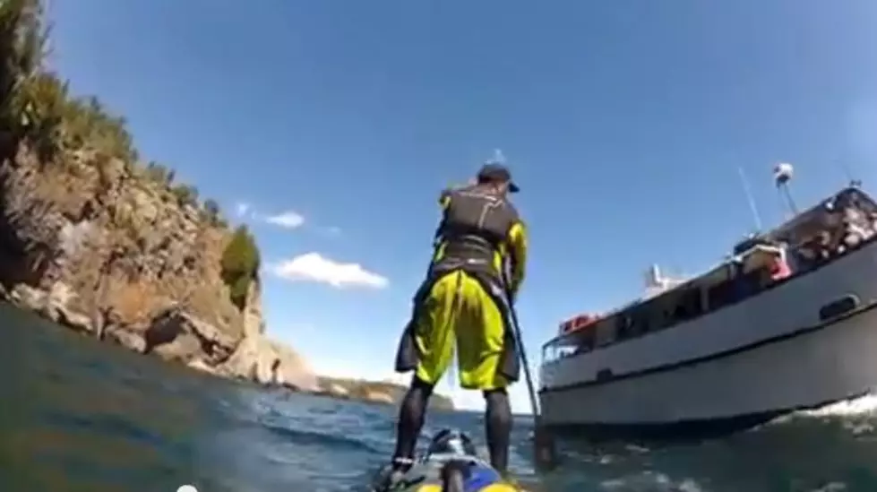 UMD Student Sets His Sites on Paddleboarding Around Lake Superior [VIDEO]