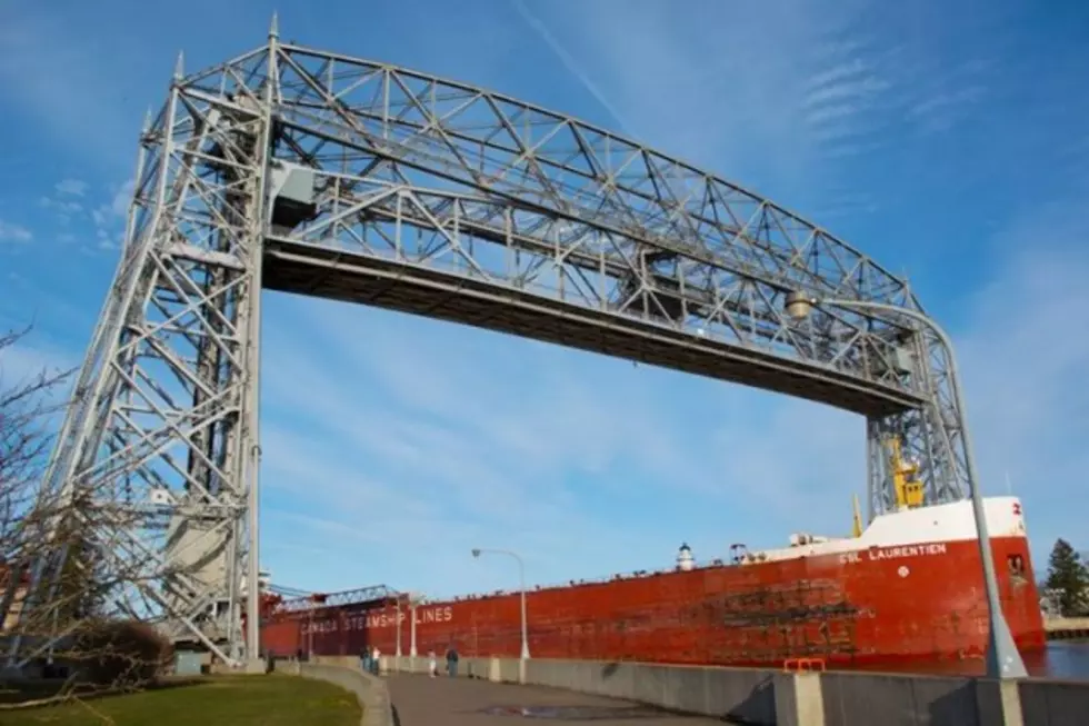 Duluth Aerial Lift Bridge Vehicle Traffic Limited to One Lane Today During Maintenance