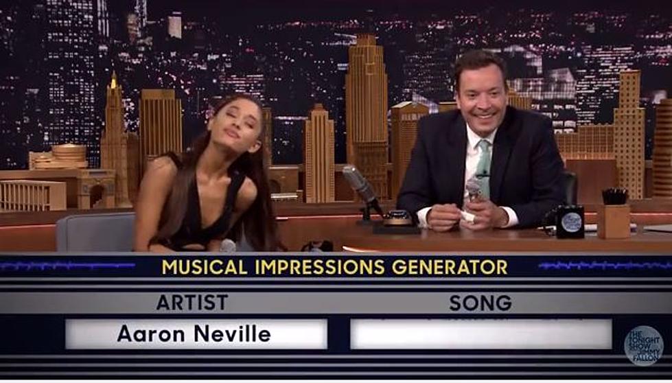 Ariana Grande Kills it, Playing Musical Impressions on The Late Show [VIDEO]