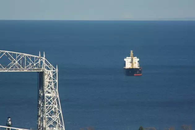 German-Owned Ship Cornelia Anchored Outside of Duluth During Federal Probe