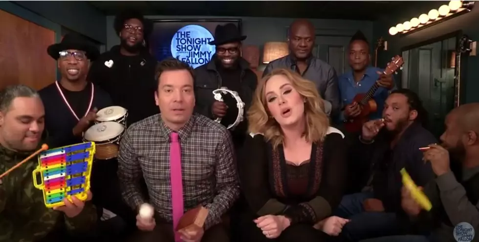 Adele Performs “Hello” With Jimmy Fallon and The Roots [VIDEO]