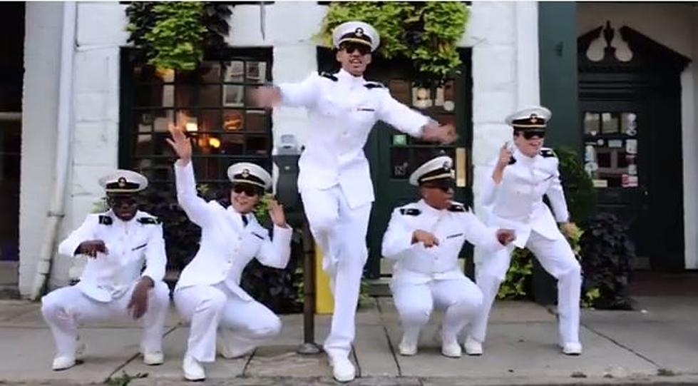 A Group of Naval Officers From Anapolis Take on Bruno Mars [VIDEO]