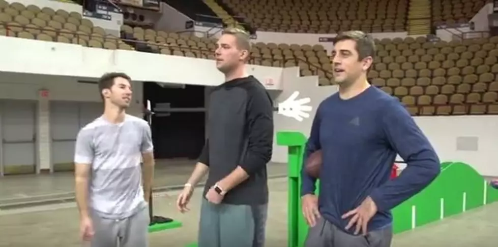 Aaron Rodgers Tears It Up With the Guys From Dude Perfect [VIDEO]