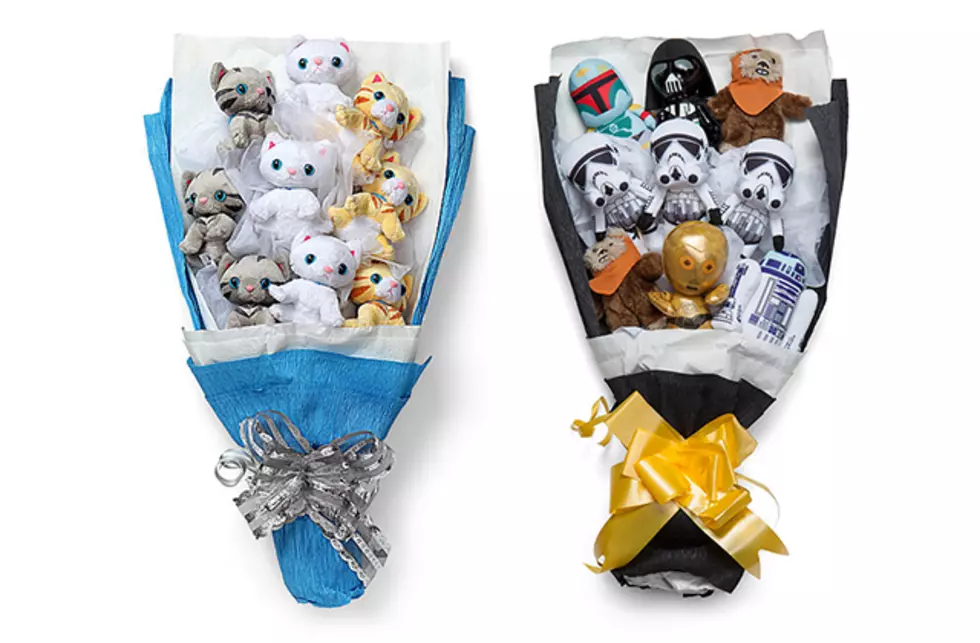 Give a Plush Kitten or Star Wars Bouquet for Valentine’s Day Instead of Flowers