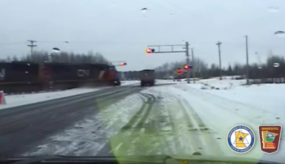 Minnesota State Patrol Releases Video of Train Hitting a Truck Near Virginia