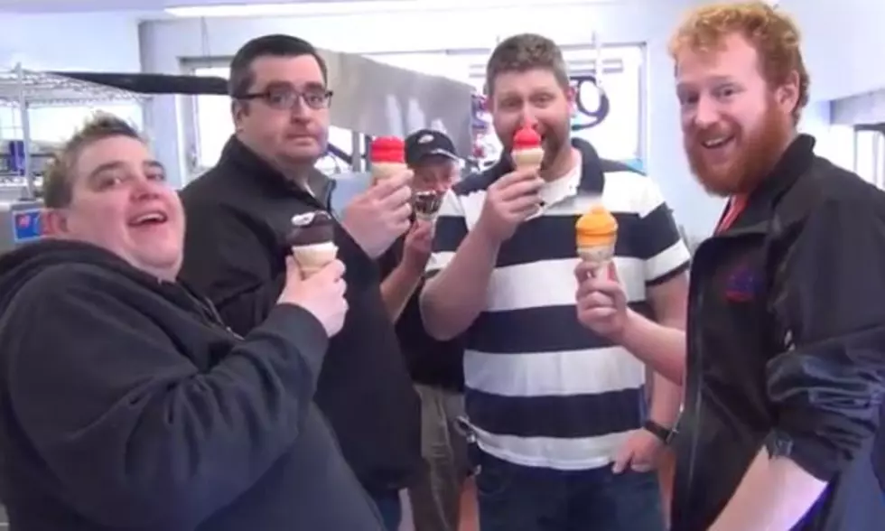 Watch The MIX Crew Learn How To Make Hand Dipped Cones At Dairy Queen [VIDEO]