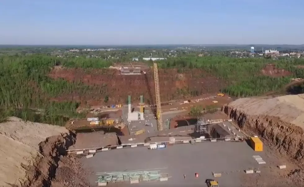 Get an Aerial View Above the Hwy. 53 Relocation Project