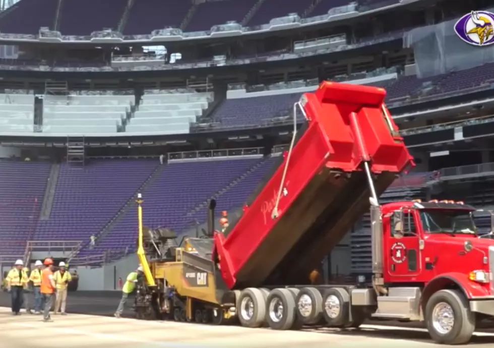 Watch a Timelapse Video of the New Turf Being Installed at U.S. Bank Stadium